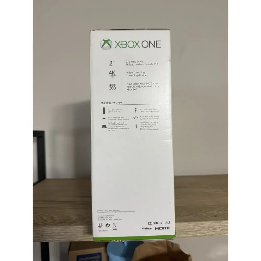 Microsoft Xbox One Console 2TB White Launch Edition Controller & Box Sealed
